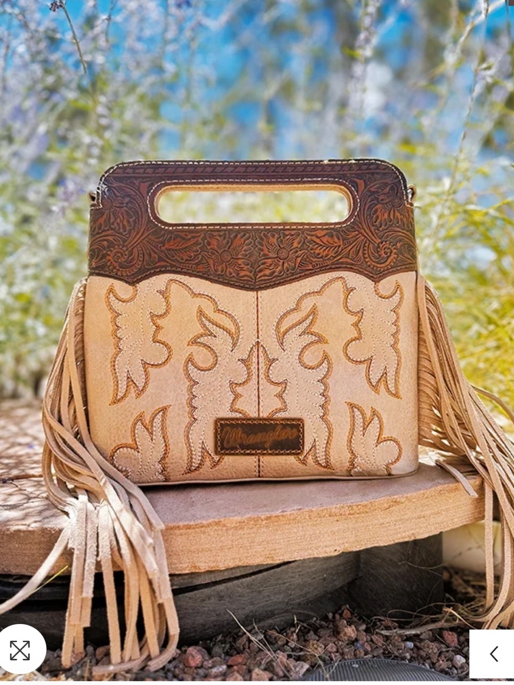 Wrangler Fringe Purse